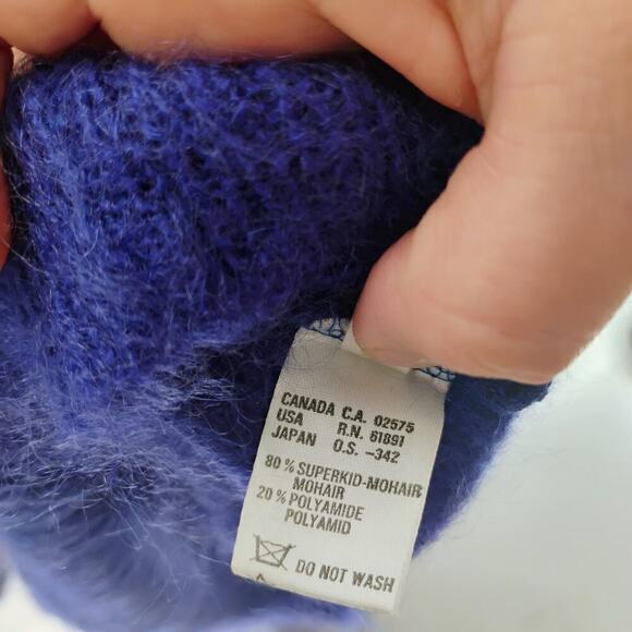 Escada By SRB Pullover Mohair Sweater Womens Size 42 Made In Germany - Picture 14 of 14